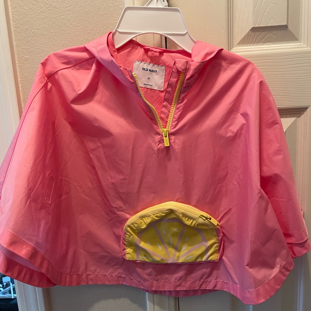 Old Navy Pink Lemonade Poncho